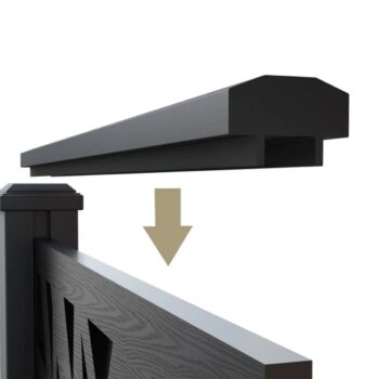 Aluminium Fence Topper